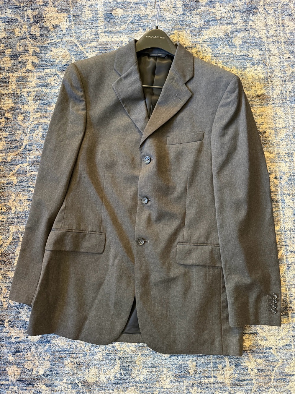 Banana Republic Dark Gray Men's Sport Coat 40R